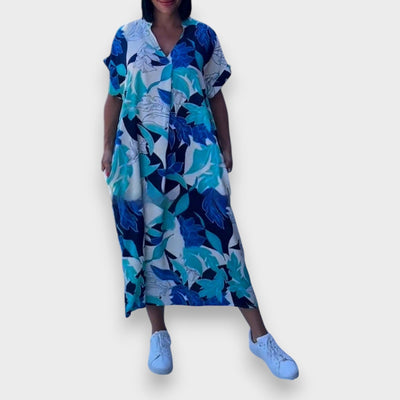 Amba – Vestido Floral Romántico y Elegante