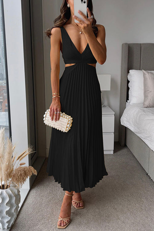 Elin- Elegante vestido sin mangas.