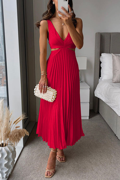 Elin- Elegante vestido sin mangas.