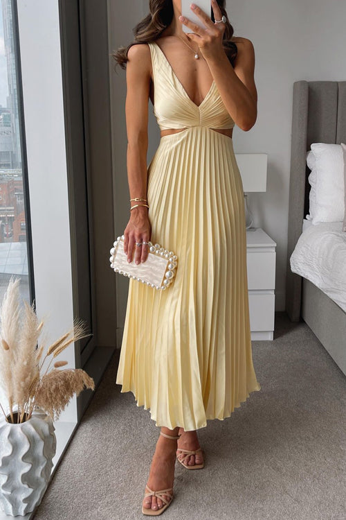 Elin- Elegante vestido sin mangas.