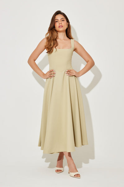 Amelia| Vestido Midi Flowy Atemporal