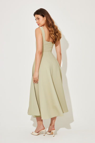 Amelia| Vestido Midi Flowy Atemporal