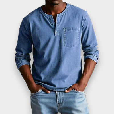 Thomas | Camisa Vintage de Manga Larga