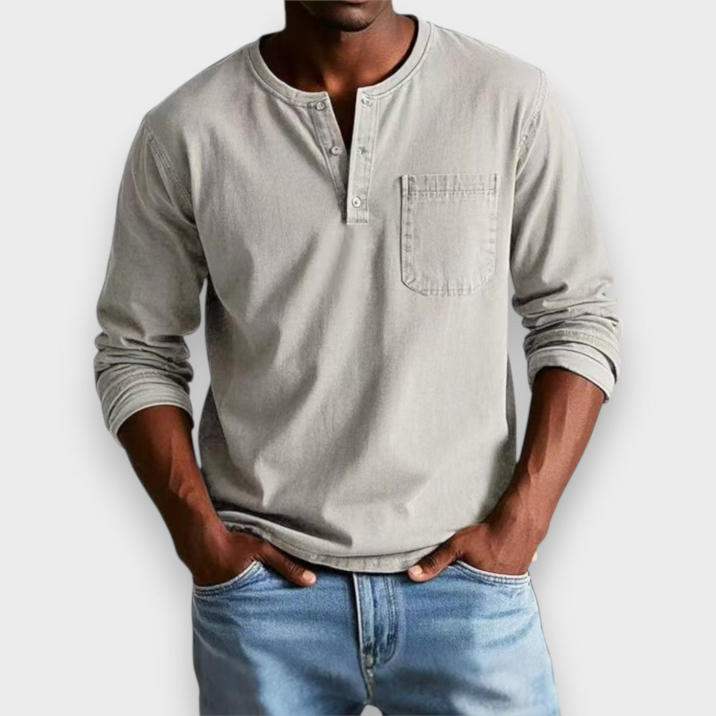Thomas | Camisa Vintage de Manga Larga