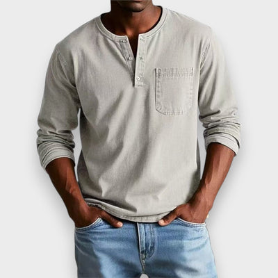 Thomas | Camisa Vintage de Manga Larga