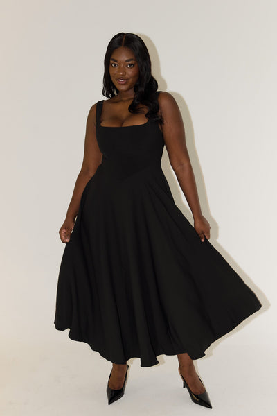 Amelia| Vestido Midi Flowy Atemporal