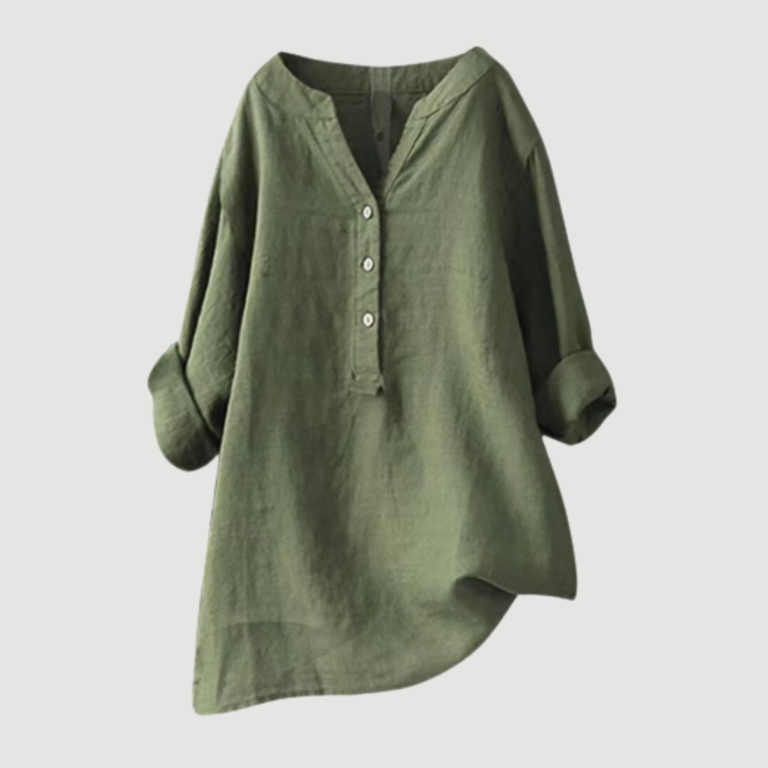 Freja – Camisa ligera y cómoda con botones