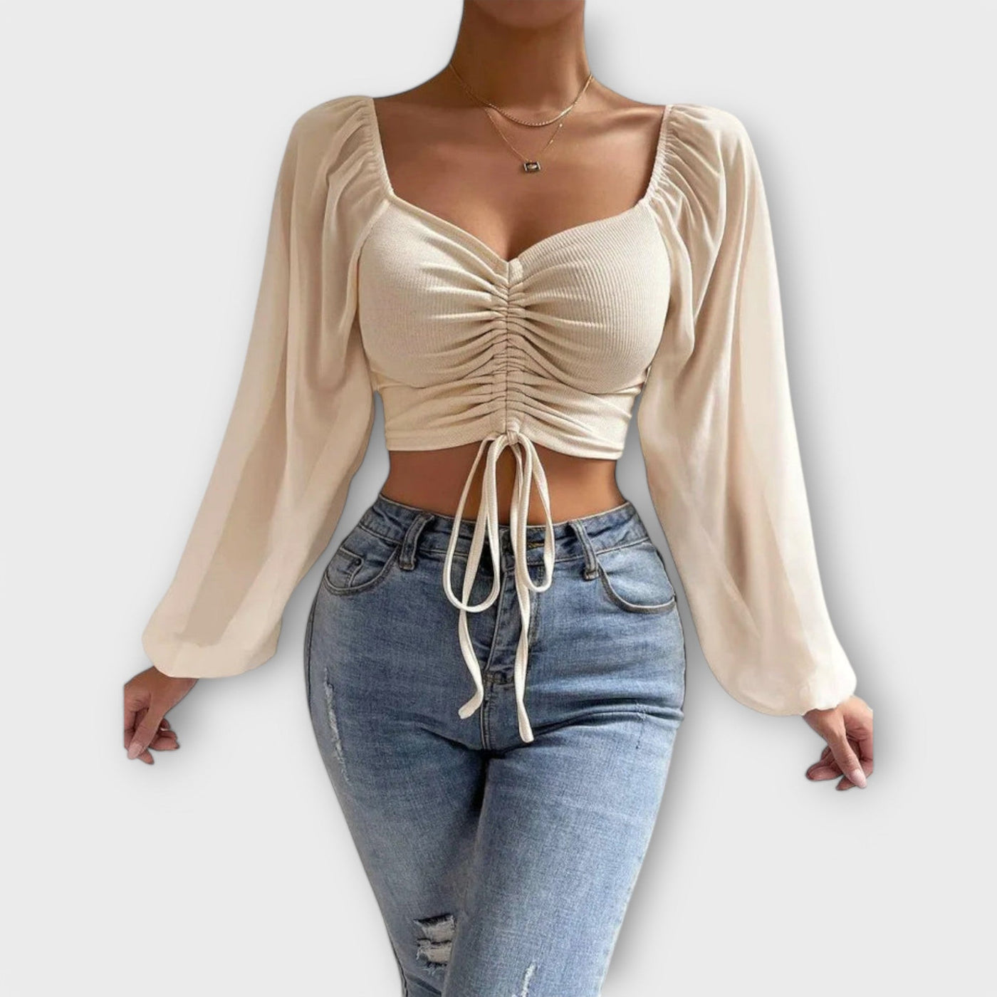 Jacqueline - Blusa Versátil para la Noche
