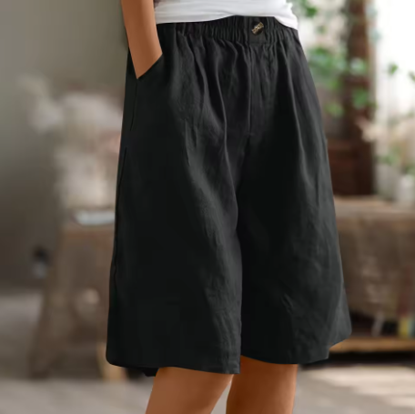 Hadubrandis – Pantalones Cortos Casual de Corte Suelto