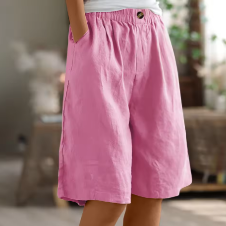 Hadubrandis – Pantalones Cortos Casual de Corte Suelto
