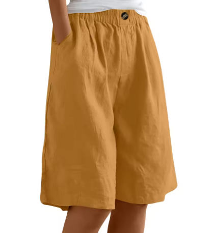 Hadubrandis – Pantalones Cortos Casual de Corte Suelto
