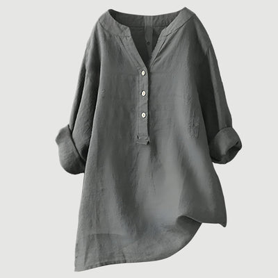 Freja – Camisa ligera y cómoda con botones