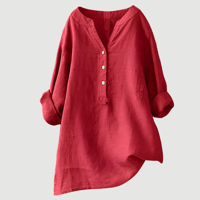 Freja – Camisa ligera y cómoda con botones