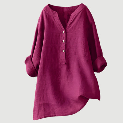 Freja – Camisa ligera y cómoda con botones