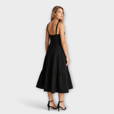 Kira - Vestido corsé midi