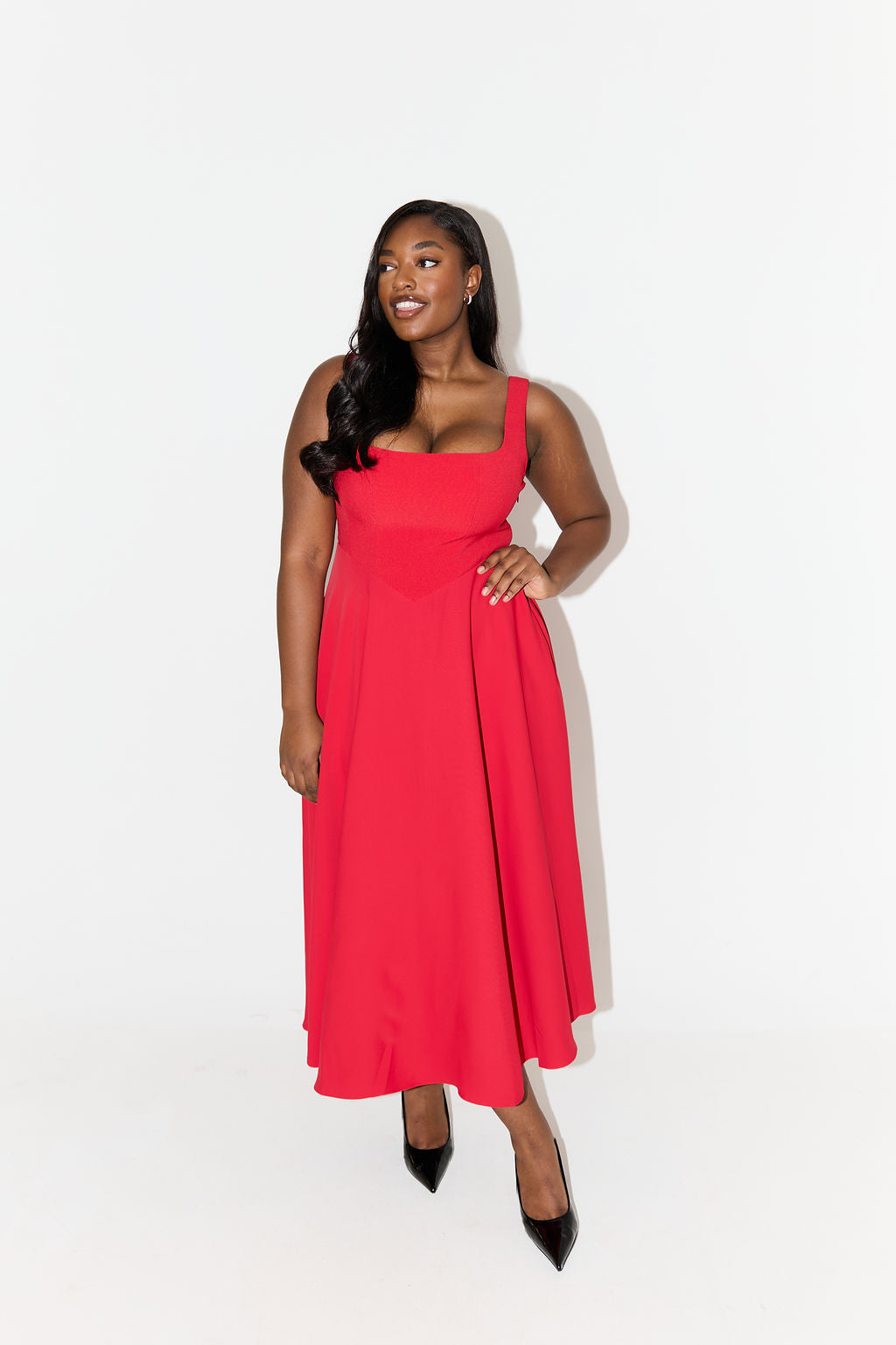 Amelia| Vestido Midi Flowy Atemporal