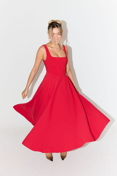 Amelia| Vestido Midi Flowy Atemporal