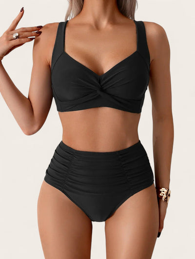 Nolwenn | Bikini Bandeau con Volantes